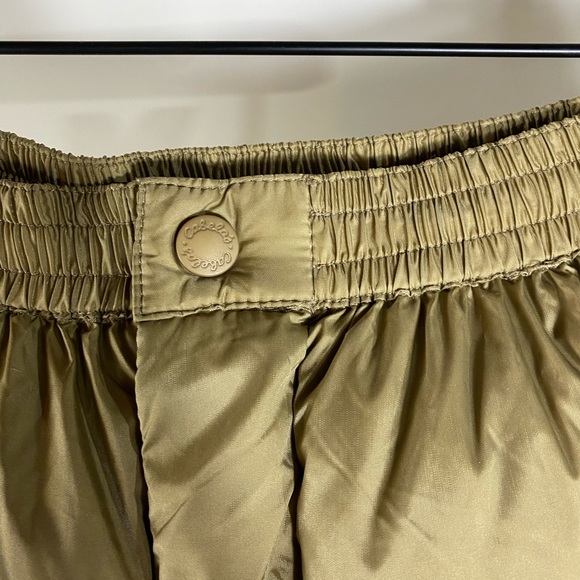 CABELA’S Vintage Duck Down Insulated Zip Fly Quilted Hunting Pants Base Layer L - Picture 6 of 9